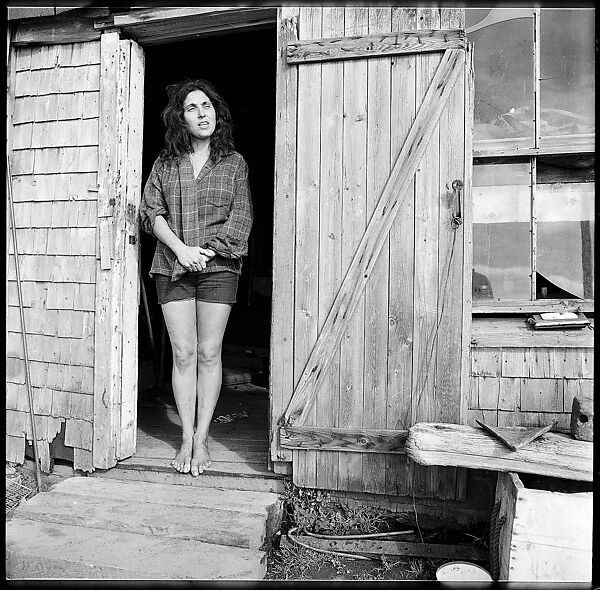 [231 Interior and Exterior Views of Robert Frank's House and Portraits of Robert Frank and June Leaf, Nova Scotia; also Interior Studies of the Heliker House, Cranberry Island, Maine], Walker Evans (American, St. Louis, Missouri 1903–1975 New Haven, Connecticut), Film negative