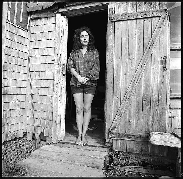 [231 Interior and Exterior Views of Robert Frank's House and Portraits of Robert Frank and June Leaf, Nova Scotia; also Interior Studies of the Heliker House, Cranberry Island, Maine], Walker Evans (American, St. Louis, Missouri 1903–1975 New Haven, Connecticut), Film negative