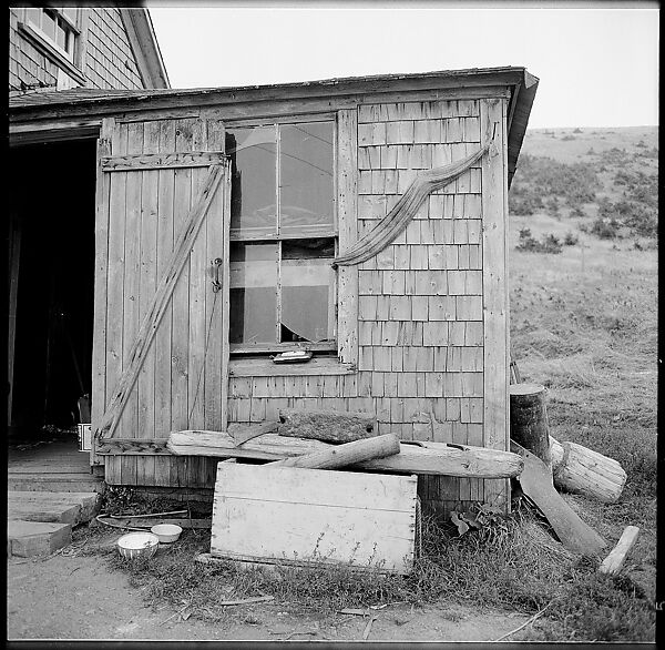 [231 Interior and Exterior Views of Robert Frank's House and Portraits of Robert Frank and June Leaf, Nova Scotia; also Interior Studies of the Heliker House, Cranberry Island, Maine], Walker Evans (American, St. Louis, Missouri 1903–1975 New Haven, Connecticut), Film negative