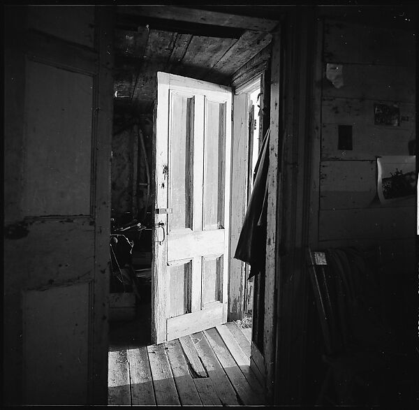 [231 Interior and Exterior Views of Robert Frank's House and Portraits of Robert Frank and June Leaf, Nova Scotia; also Interior Studies of the Heliker House, Cranberry Island, Maine], Walker Evans (American, St. Louis, Missouri 1903–1975 New Haven, Connecticut), Film negative