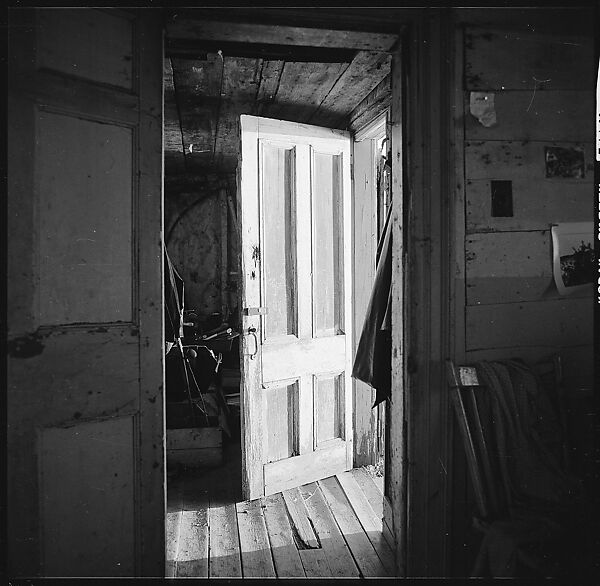 [231 Interior and Exterior Views of Robert Frank's House and Portraits of Robert Frank and June Leaf, Nova Scotia; also Interior Studies of the Heliker House, Cranberry Island, Maine], Walker Evans (American, St. Louis, Missouri 1903–1975 New Haven, Connecticut), Film negative