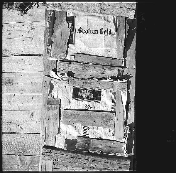 [231 Interior and Exterior Views of Robert Frank's House and Portraits of Robert Frank and June Leaf, Nova Scotia; also Interior Studies of the Heliker House, Cranberry Island, Maine], Walker Evans (American, St. Louis, Missouri 1903–1975 New Haven, Connecticut), Film negative