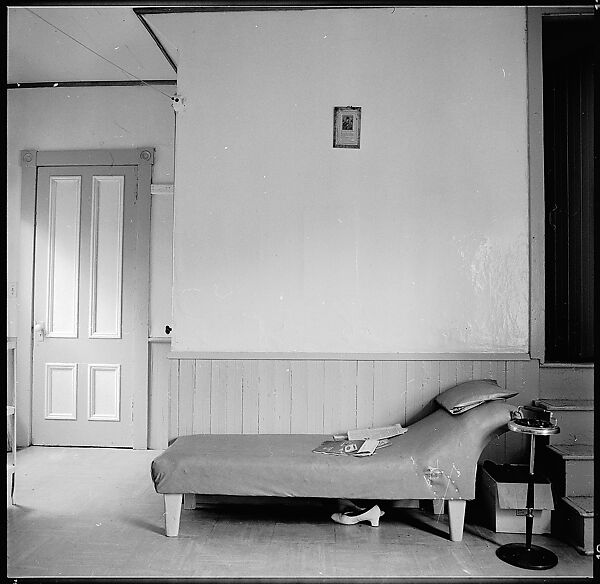 [231 Interior and Exterior Views of Robert Frank's House and Portraits of Robert Frank and June Leaf, Nova Scotia; also Interior Studies of the Heliker House, Cranberry Island, Maine], Walker Evans (American, St. Louis, Missouri 1903–1975 New Haven, Connecticut), Film negative
