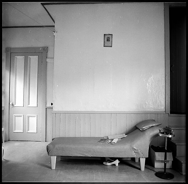[231 Interior and Exterior Views of Robert Frank's House and Portraits of Robert Frank and June Leaf, Nova Scotia; also Interior Studies of the Heliker House, Cranberry Island, Maine], Walker Evans (American, St. Louis, Missouri 1903–1975 New Haven, Connecticut), Film negative