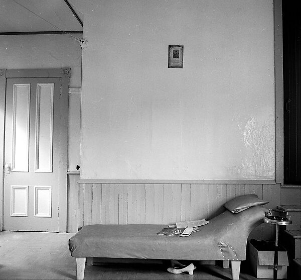 [231 Interior and Exterior Views of Robert Frank's House and Portraits of Robert Frank and June Leaf, Nova Scotia; also Interior Studies of the Heliker House, Cranberry Island, Maine], Walker Evans (American, St. Louis, Missouri 1903–1975 New Haven, Connecticut), Film negative