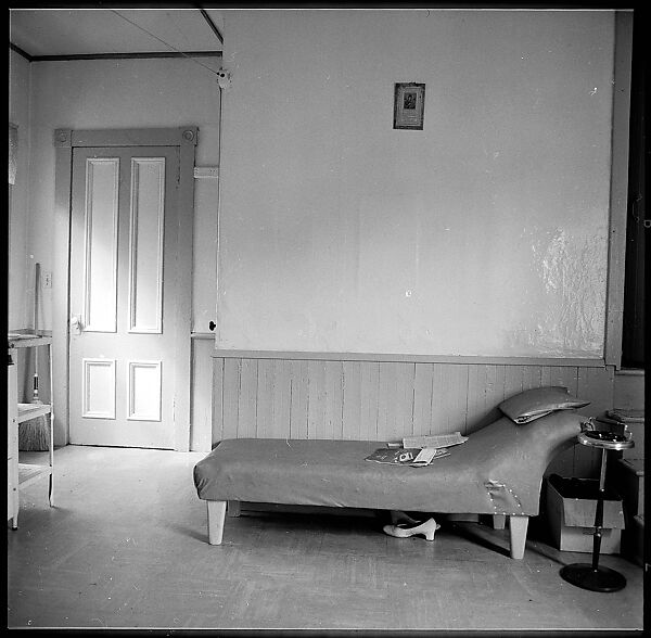 [231 Interior and Exterior Views of Robert Frank's House and Portraits of Robert Frank and June Leaf, Nova Scotia; also Interior Studies of the Heliker House, Cranberry Island, Maine], Walker Evans (American, St. Louis, Missouri 1903–1975 New Haven, Connecticut), Film negative