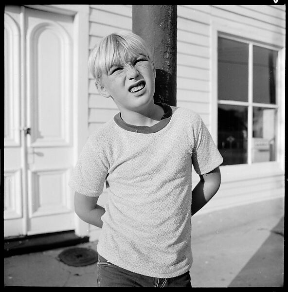 [27 Miscellaneous Views in Connecticut, Including Yale Students Photographing, Street Furniture, Trash, Storefronts, and Portraits of Young Boy], Walker Evans (American, St. Louis, Missouri 1903–1975 New Haven, Connecticut), Film negative