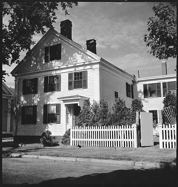 [10 Views of a Victorian House, Old Mystic, Connecticut and the Fuller House, Stonington, Connecticut], Walker Evans (American, St. Louis, Missouri 1903–1975 New Haven, Connecticut), Film negative