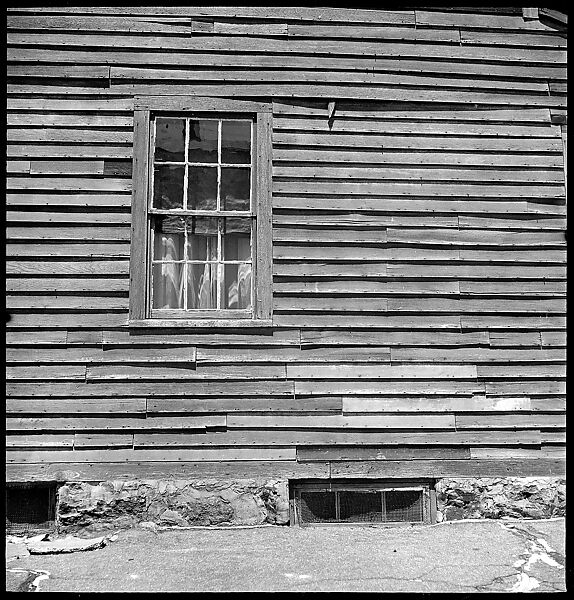 [6 Views of Stonington, Connecticut: Power Lines, Fence, Window], Walker Evans (American, St. Louis, Missouri 1903–1975 New Haven, Connecticut), Film negative