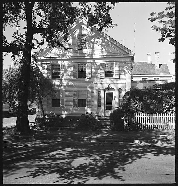 [23 Exterior Views of the Fuller House, Stonington, Connecticut], Walker Evans (American, St. Louis, Missouri 1903–1975 New Haven, Connecticut), Film negative
