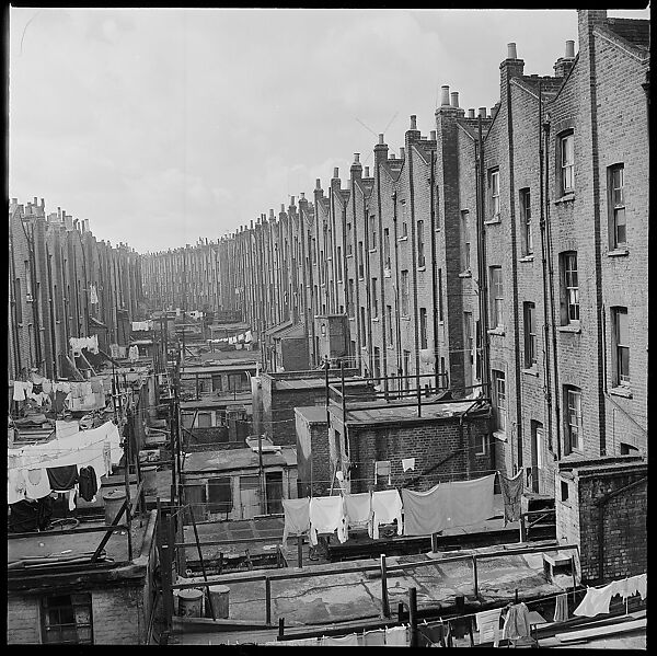 [12 Views of Backyards in Paddington District,  London], Walker Evans (American, St. Louis, Missouri 1903–1975 New Haven, Connecticut), Film negative