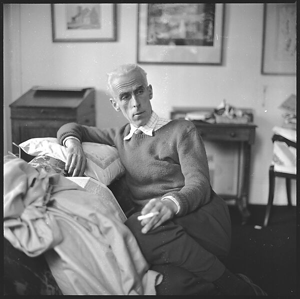 [48 Portraits of John Piper, Painter, in His Studio, England], Walker Evans (American, St. Louis, Missouri 1903–1975 New Haven, Connecticut), Film negative