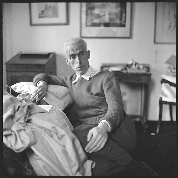 [48 Portraits of John Piper, Painter, in His Studio, England], Walker Evans (American, St. Louis, Missouri 1903–1975 New Haven, Connecticut), Film negative