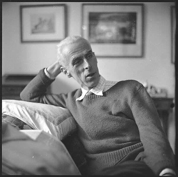 [48 Portraits of John Piper, Painter, in His Studio, England], Walker Evans (American, St. Louis, Missouri 1903–1975 New Haven, Connecticut), Film negative