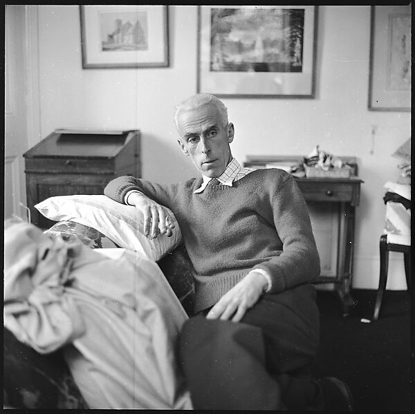 [48 Portraits of John Piper, Painter, in His Studio, England], Walker Evans (American, St. Louis, Missouri 1903–1975 New Haven, Connecticut), Film negative