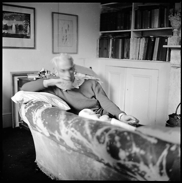 [48 Portraits of John Piper, Painter, in His Studio, England], Walker Evans (American, St. Louis, Missouri 1903–1975 New Haven, Connecticut), Film negative