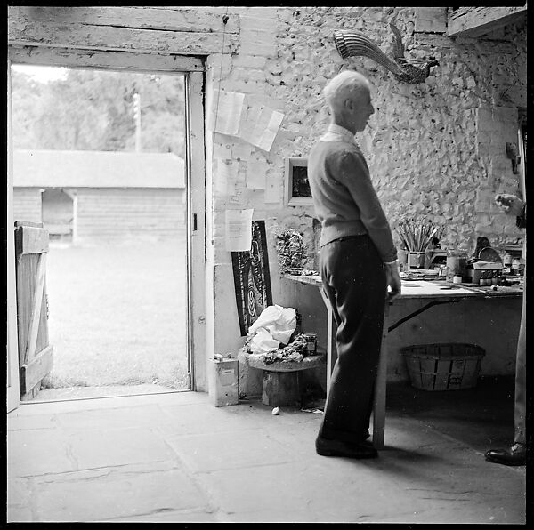 [48 Portraits of John Piper, Painter, in His Studio, England], Walker Evans (American, St. Louis, Missouri 1903–1975 New Haven, Connecticut), Film negative