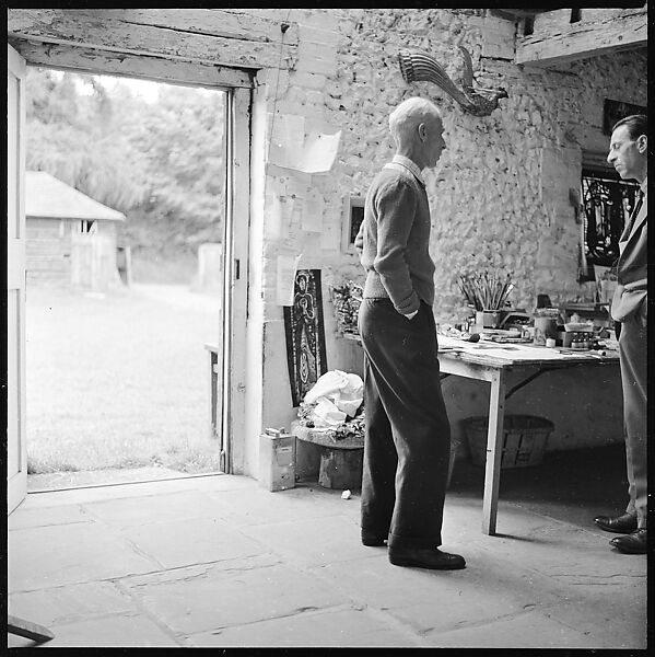 [48 Portraits of John Piper, Painter, in His Studio, England], Walker Evans (American, St. Louis, Missouri 1903–1975 New Haven, Connecticut), Film negative