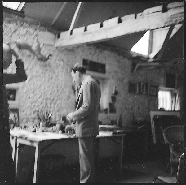 [48 Portraits of John Piper, Painter, in His Studio, England], Walker Evans (American, St. Louis, Missouri 1903–1975 New Haven, Connecticut), Film negative
