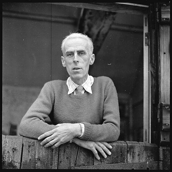 [48 Portraits of John Piper, Painter, in His Studio, England], Walker Evans (American, St. Louis, Missouri 1903–1975 New Haven, Connecticut), Film negative