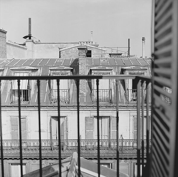 [12 Views of Rooftops, Possibly from the Hotel Continental, Paris], Walker Evans (American, St. Louis, Missouri 1903–1975 New Haven, Connecticut), Film negative