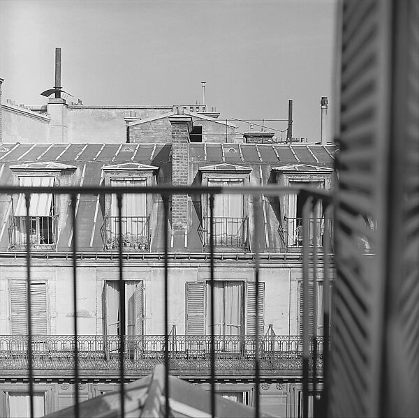 [12 Views of Rooftops, Possibly from the Hotel Continental, Paris], Walker Evans (American, St. Louis, Missouri 1903–1975 New Haven, Connecticut), Film negative