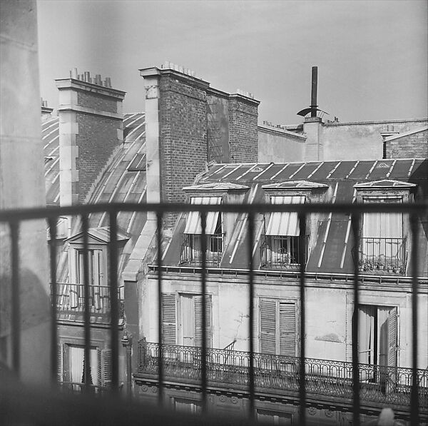 [12 Views of Rooftops, Possibly from the Hotel Continental, Paris], Walker Evans (American, St. Louis, Missouri 1903–1975 New Haven, Connecticut), Film negative