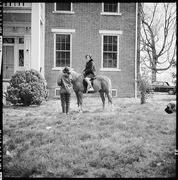 [179 Interior and Exterior Views of Mabry House, Allensville, Kentucky, and Portraits of Unidentified People Outdoors and on Horseback], Walker Evans (American, St. Louis, Missouri 1903–1975 New Haven, Connecticut), Film negative