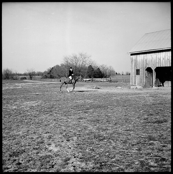 [179 Interior and Exterior Views of Mabry House, Allensville, Kentucky, and Portraits of Unidentified People Outdoors and on Horseback], Walker Evans (American, St. Louis, Missouri 1903–1975 New Haven, Connecticut), Film negative