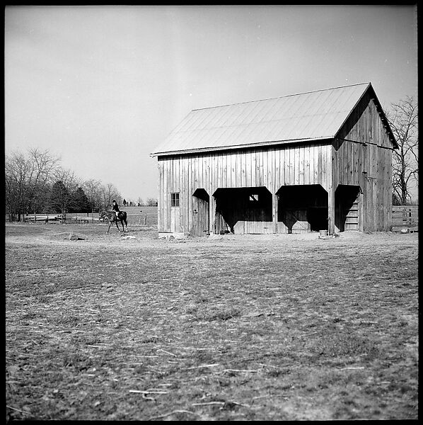 [179 Interior and Exterior Views of Mabry House, Allensville, Kentucky, and Portraits of Unidentified People Outdoors and on Horseback], Walker Evans (American, St. Louis, Missouri 1903–1975 New Haven, Connecticut), Film negative