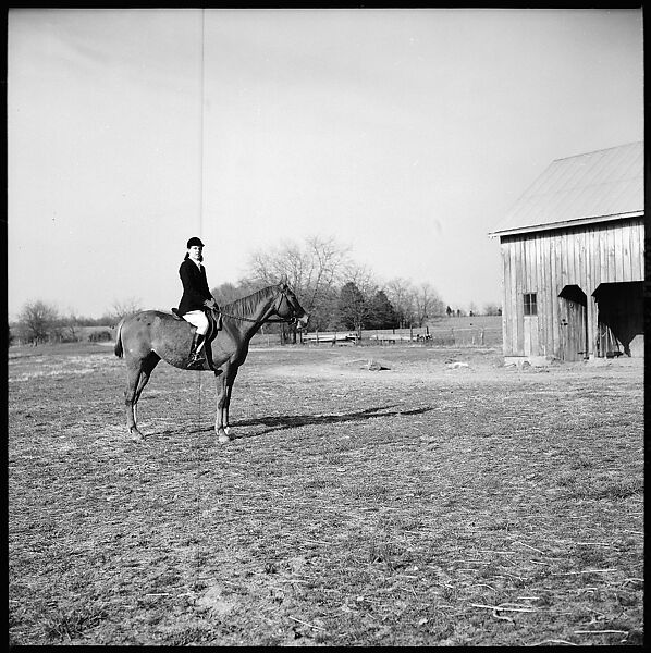 [179 Interior and Exterior Views of Mabry House, Allensville, Kentucky, and Portraits of Unidentified People Outdoors and on Horseback], Walker Evans (American, St. Louis, Missouri 1903–1975 New Haven, Connecticut), Film negative