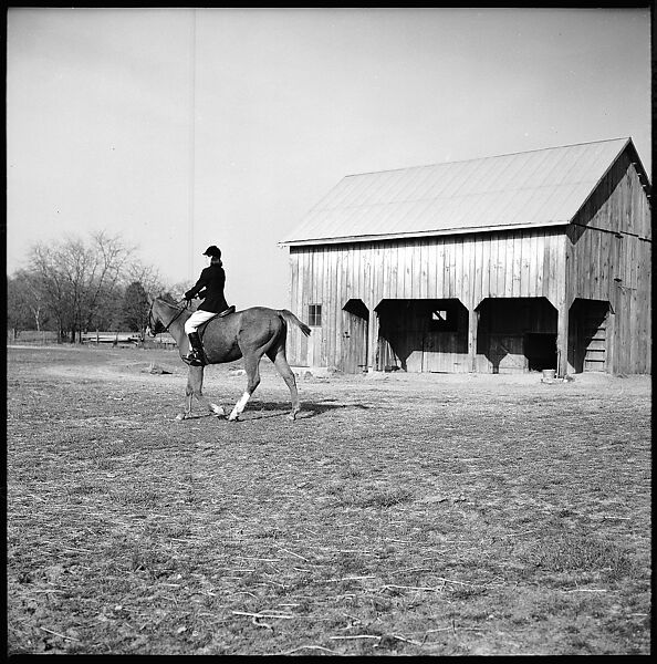 [179 Interior and Exterior Views of Mabry House, Allensville, Kentucky, and Portraits of Unidentified People Outdoors and on Horseback], Walker Evans (American, St. Louis, Missouri 1903–1975 New Haven, Connecticut), Film negative