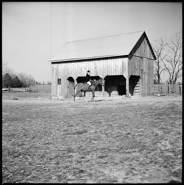 [179 Interior and Exterior Views of Mabry House, Allensville, Kentucky, and Portraits of Unidentified People Outdoors and on Horseback], Walker Evans (American, St. Louis, Missouri 1903–1975 New Haven, Connecticut), Film negative