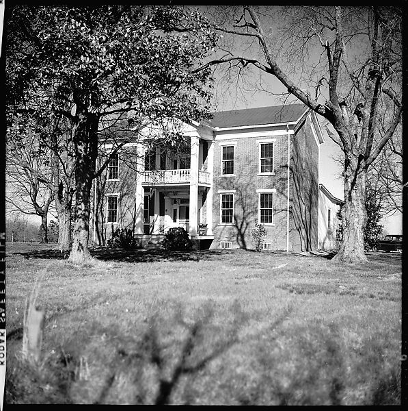 [179 Interior and Exterior Views of Mabry House, Allensville, Kentucky, and Portraits of Unidentified People Outdoors and on Horseback], Walker Evans (American, St. Louis, Missouri 1903–1975 New Haven, Connecticut), Film negative