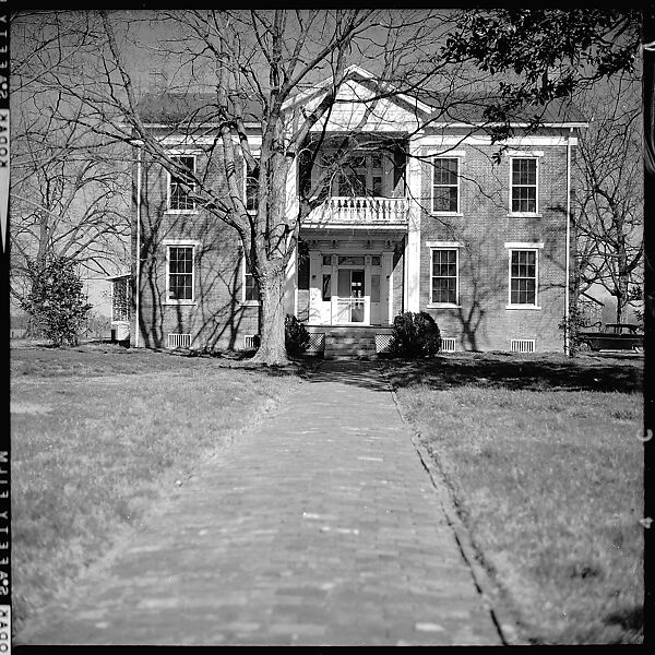 [179 Interior and Exterior Views of Mabry House, Allensville, Kentucky, and Portraits of Unidentified People Outdoors and on Horseback], Walker Evans (American, St. Louis, Missouri 1903–1975 New Haven, Connecticut), Film negative