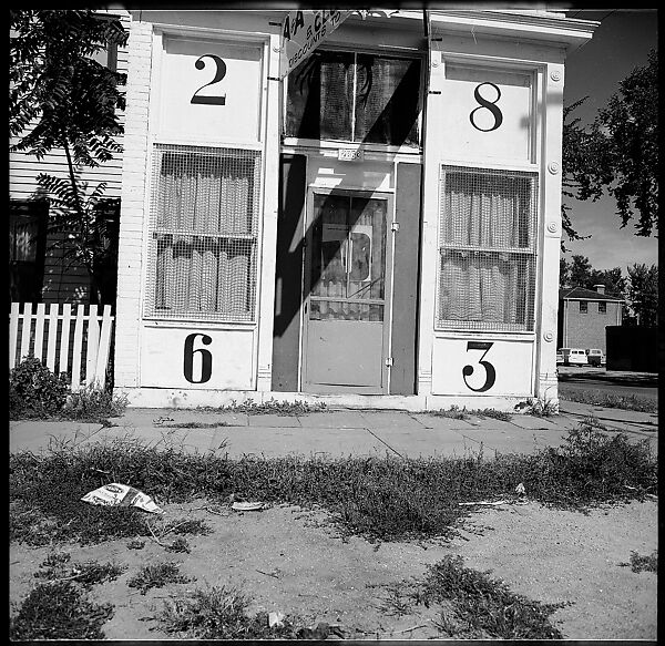 [75 Views of Storefronts, Architecture, Railroad Details in Colorado, and Views of Photography Installation and Campus of University of California, Santa Cruz], Walker Evans (American, St. Louis, Missouri 1903–1975 New Haven, Connecticut), Film negative