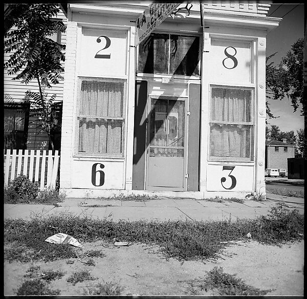 [75 Views of Storefronts, Architecture, Railroad Details in Colorado, and Views of Photography Installation and Campus of University of California, Santa Cruz], Walker Evans (American, St. Louis, Missouri 1903–1975 New Haven, Connecticut), Film negative