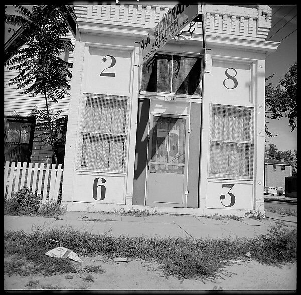 [75 Views of Storefronts, Architecture, Railroad Details in Colorado, and Views of Photography Installation and Campus of University of California, Santa Cruz], Walker Evans (American, St. Louis, Missouri 1903–1975 New Haven, Connecticut), Film negative