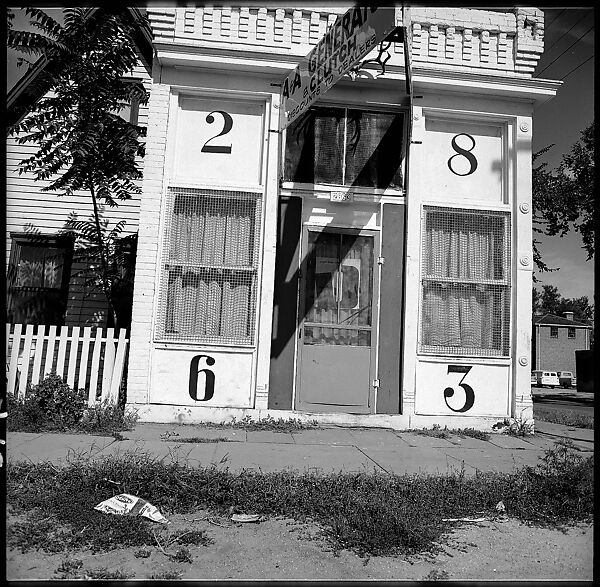 [75 Views of Storefronts, Architecture, Railroad Details in Colorado, and Views of Photography Installation and Campus of University of California, Santa Cruz], Walker Evans (American, St. Louis, Missouri 1903–1975 New Haven, Connecticut), Film negative
