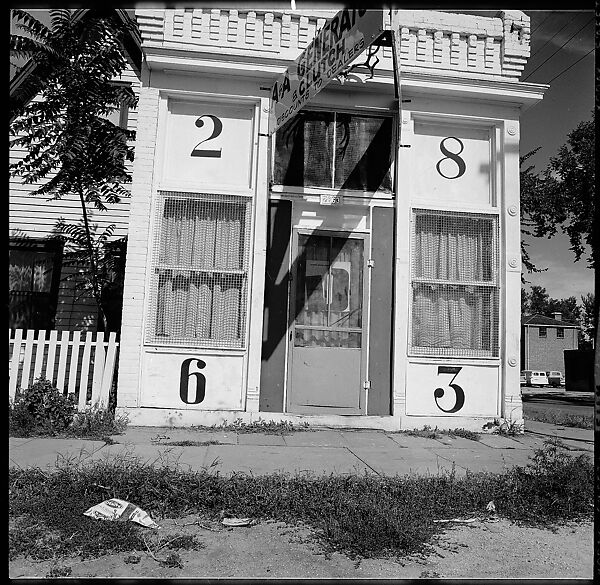 [75 Views of Storefronts, Architecture, Railroad Details in Colorado, and Views of Photography Installation and Campus of University of California, Santa Cruz], Walker Evans (American, St. Louis, Missouri 1903–1975 New Haven, Connecticut), Film negative