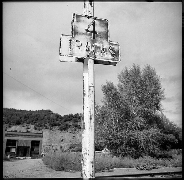 [75 Views of Storefronts, Architecture, Railroad Details in Colorado, and Views of Photography Installation and Campus of University of California, Santa Cruz], Walker Evans (American, St. Louis, Missouri 1903–1975 New Haven, Connecticut), Film negative