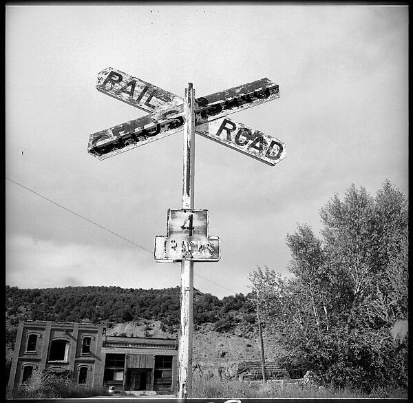[75 Views of Storefronts, Architecture, Railroad Details in Colorado, and Views of Photography Installation and Campus of University of California, Santa Cruz], Walker Evans (American, St. Louis, Missouri 1903–1975 New Haven, Connecticut), Film negative