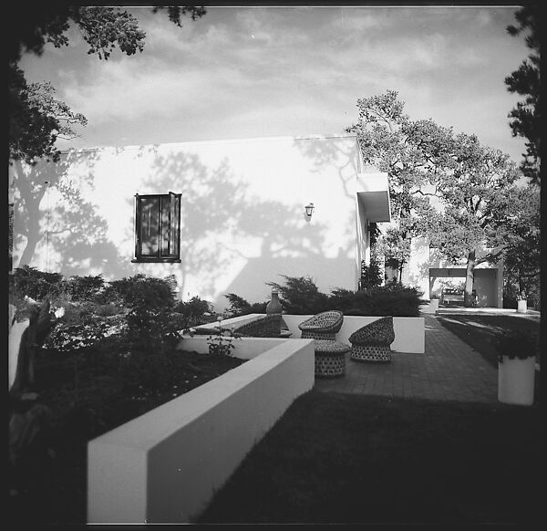 [132 Interior and Exterior Views of the Barnes House, Colorado and Campus of the University of California, Santa Cruz], Walker Evans (American, St. Louis, Missouri 1903–1975 New Haven, Connecticut), Film negative