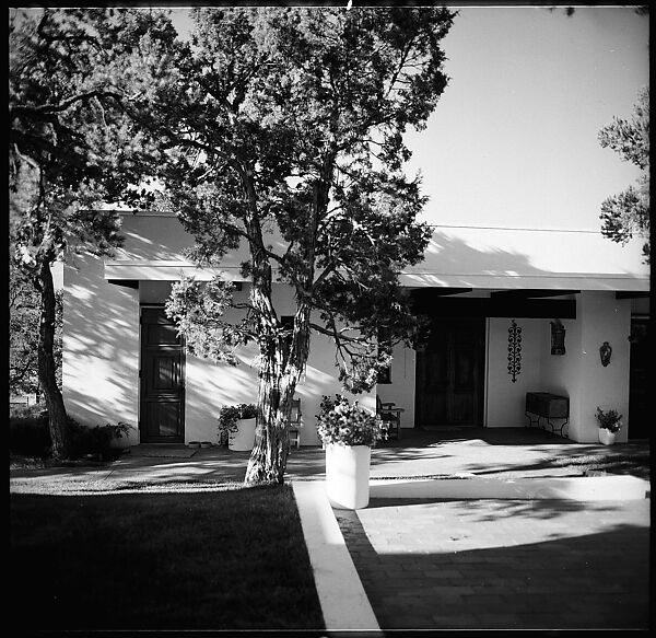 [132 Interior and Exterior Views of the Barnes House, Colorado and Campus of the University of California, Santa Cruz], Walker Evans (American, St. Louis, Missouri 1903–1975 New Haven, Connecticut), Film negative