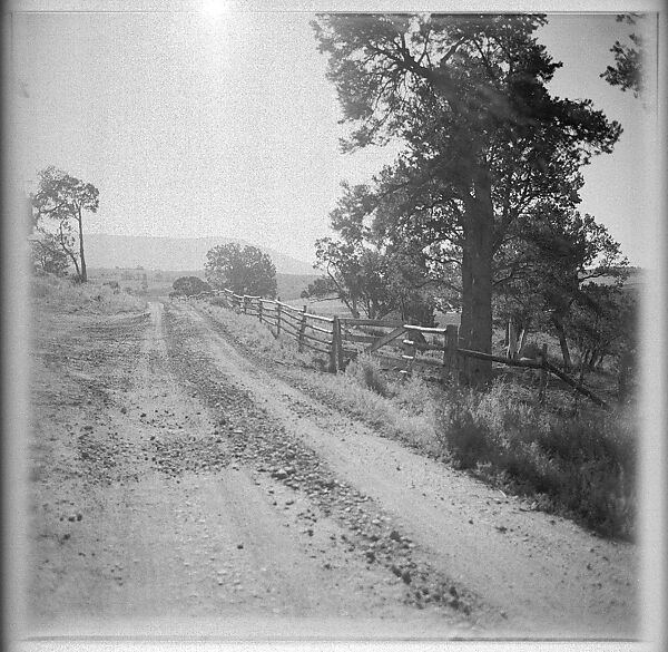 [132 Interior and Exterior Views of the Barnes House, Colorado and Campus of the University of California, Santa Cruz], Walker Evans (American, St. Louis, Missouri 1903–1975 New Haven, Connecticut), Film negative