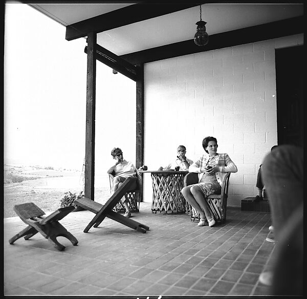 [132 Interior and Exterior Views of the Barnes House, Colorado and Campus of the University of California, Santa Cruz], Walker Evans (American, St. Louis, Missouri 1903–1975 New Haven, Connecticut), Film negative