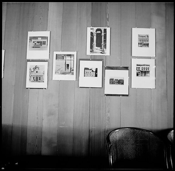 [132 Interior and Exterior Views of the Barnes House, Colorado and Campus of the University of California, Santa Cruz], Walker Evans (American, St. Louis, Missouri 1903–1975 New Haven, Connecticut), Film negative