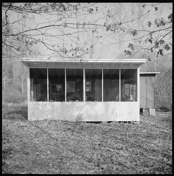 [4 Exterior Views of Walker Evans's House, Old Lyme, Connecticut], Walker Evans (American, St. Louis, Missouri 1903–1975 New Haven, Connecticut), Film negative 