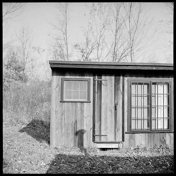 [4 Exterior Views of Walker Evans's House, Old Lyme, Connecticut], Walker Evans (American, St. Louis, Missouri 1903–1975 New Haven, Connecticut), Film negative