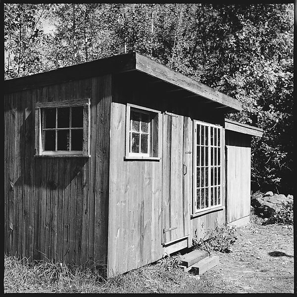[6 Exterior Views of Walker Evans's Studio, Old Lyme, Connecticut], Walker Evans (American, St. Louis, Missouri 1903–1975 New Haven, Connecticut), Film negative